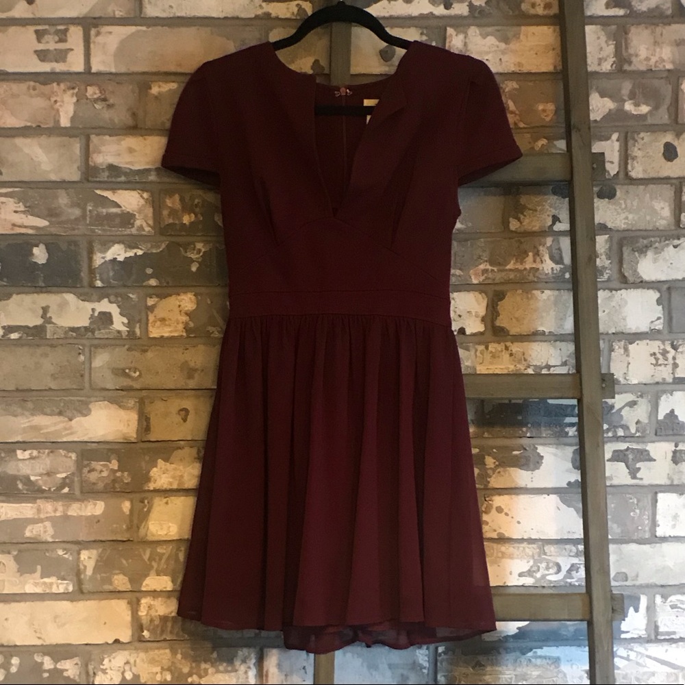 Maroon Skater Mini
